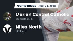 Recap: Marian Central Catholic  vs. Niles North  2018