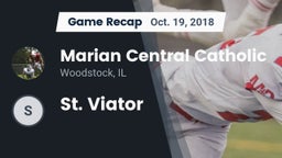 Recap: Marian Central Catholic  vs. St. Viator  2018