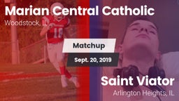 Matchup: Marian Central Catho vs. Saint Viator  2019