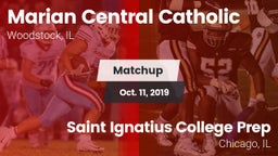 Matchup: Marian Central Catho vs. Saint Ignatius College Prep 2019