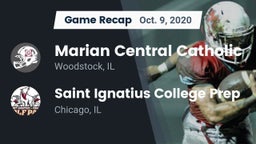 Recap: Marian Central Catholic  vs. Saint Ignatius College Prep 2020