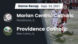 Recap: Marian Central Catholic  vs. Providence Catholic  2021