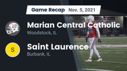 Recap: Marian Central Catholic  vs. Saint Laurence  2021