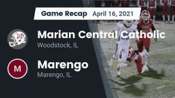 Recap: Marian Central Catholic  vs. Marengo  2021