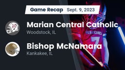 Recap: Marian Central Catholic  vs. Bishop McNamara  2023