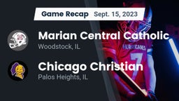 Recap: Marian Central Catholic  vs. Chicago Christian  2023