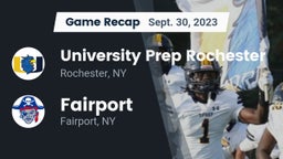 Recap: University Prep Rochester vs. Fairport  2023