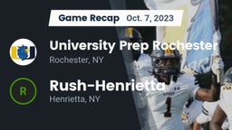 Recap: University Prep Rochester vs. Rush-Henrietta  2023