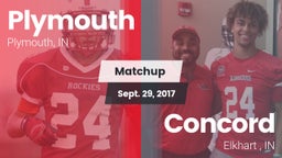 Matchup: Plymouth  vs. Concord  2017
