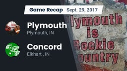 Recap: Plymouth  vs. Concord  2017