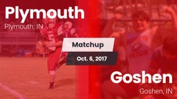 Matchup: Plymouth  vs. Goshen  2017