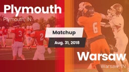 Matchup: Plymouth  vs. Warsaw  2018
