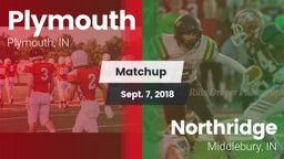 Matchup: Plymouth  vs. Northridge  2018