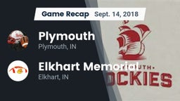 Recap: Plymouth  vs. Elkhart Memorial  2018