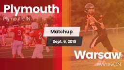 Matchup: Plymouth  vs. Warsaw  2019