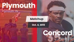 Matchup: Plymouth  vs. Concord  2019
