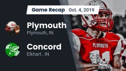 Recap: Plymouth  vs. Concord  2019