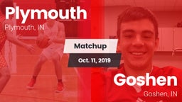 Matchup: Plymouth  vs. Goshen  2019