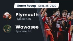 Recap: Plymouth  vs. Wawasee  2020