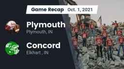 Recap: Plymouth  vs. Concord  2021