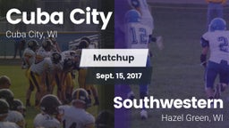 Matchup: Cuba City vs. Southwestern  2017