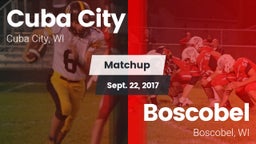 Matchup: Cuba City vs. Boscobel  2017