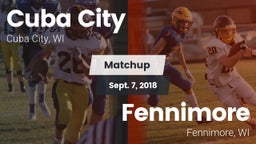Matchup: Cuba City vs. Fennimore  2018