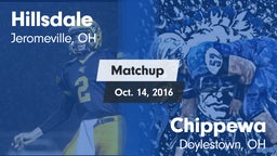 Matchup: Hillsdale vs. Chippewa  2016