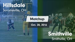 Matchup: Hillsdale vs. Smithville  2016