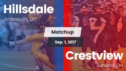 Matchup: Hillsdale vs. Crestview  2017