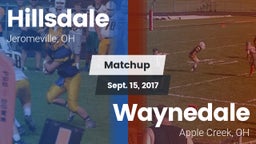 Matchup: Hillsdale vs. Waynedale  2017