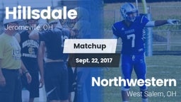 Matchup: Hillsdale vs. Northwestern  2017