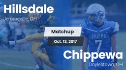 Matchup: Hillsdale vs. Chippewa  2017