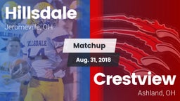 Matchup: Hillsdale vs. Crestview  2018