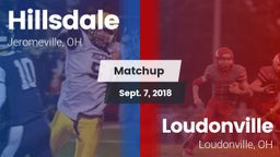 Matchup: Hillsdale vs. Loudonville  2018