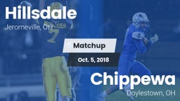 Matchup: Hillsdale vs. Chippewa  2018
