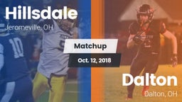 Matchup: Hillsdale vs. Dalton  2018