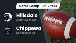 Recap: Hillsdale  vs. Chippewa  2018