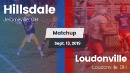 Matchup: Hillsdale vs. Loudonville  2019