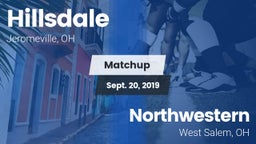 Matchup: Hillsdale vs. Northwestern  2019