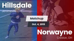 Matchup: Hillsdale vs. Norwayne  2019