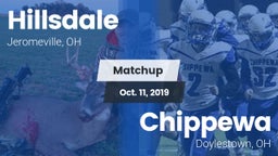 Matchup: Hillsdale vs. Chippewa  2019