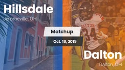 Matchup: Hillsdale vs. Dalton  2019
