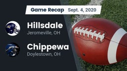 Recap: Hillsdale  vs. Chippewa  2020