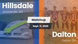 Matchup: Hillsdale vs. Dalton  2020