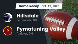 Recap: Hillsdale  vs. Pymatuning Valley  2020