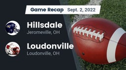 Recap: Hillsdale  vs. Loudonville  2022