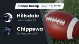 Recap: Hillsdale  vs. Chippewa  2022
