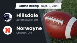 Recap: Hillsdale  vs. Norwayne  2023