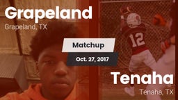 Matchup: Grapeland vs. Tenaha  2017